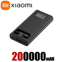 Black 200000mAh